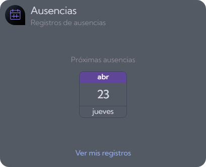 Ausencias